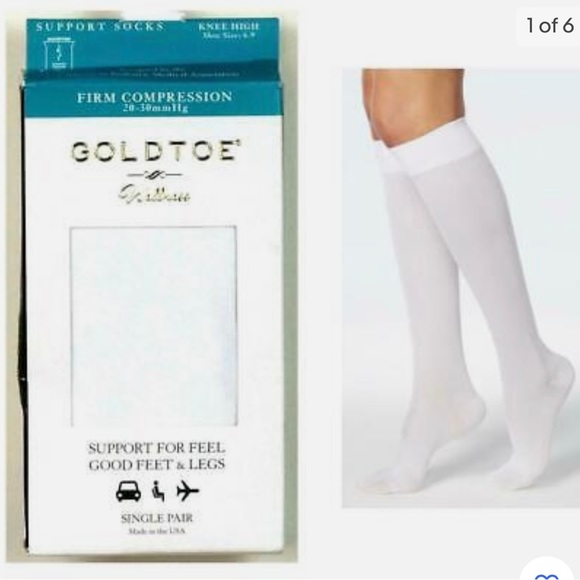 Gold Toe Accessories Nwt Gold Toe Wellness Firm Support Compression